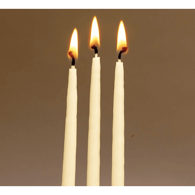 Velas de Janucá de cera vegetal Hanukkah