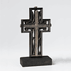 Unity Cross® negro carbón y bronce vintage; Unity Candle Uni