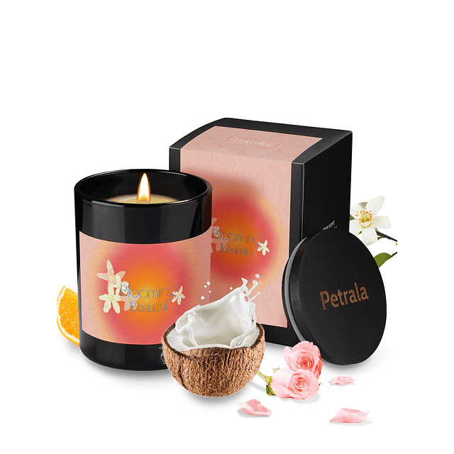 Velas perfumadas de azahar velas de 7.4 oz para el hogar vel