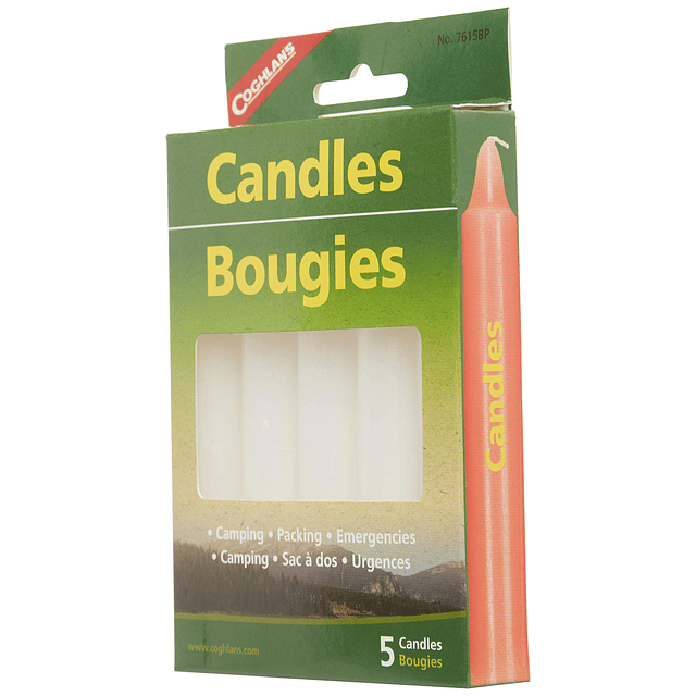 Velas de Coghlan paquete de 5