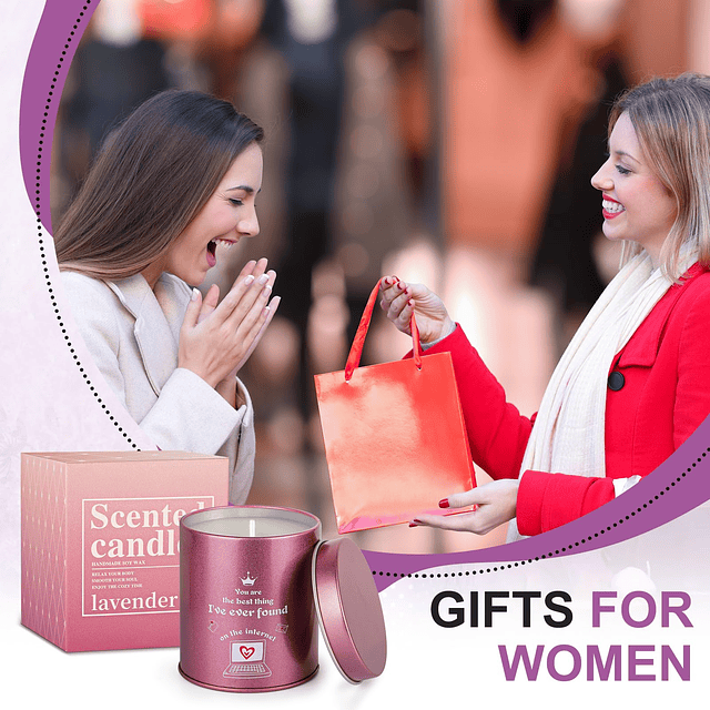 Regalos de velas perfumadas para mujeres regalo romántico de