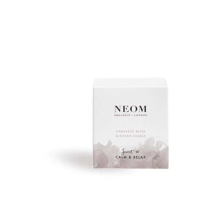 NEOM Vela perfumada Complete Bliss 1 mecha Rubor rosa lima y