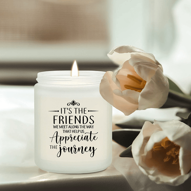 Regalos de cumpleaños para mejores amigas para mujeres Velas