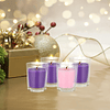 Mega Candles 4 velas sin perfume de Adviento de Navidad vela