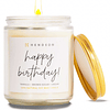 Velas de regalo para mujeres vela de feliz cumpleaños ideas