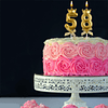 AOOLADA Velas de cumpleaños número 58 85 oro 85 58 años deco