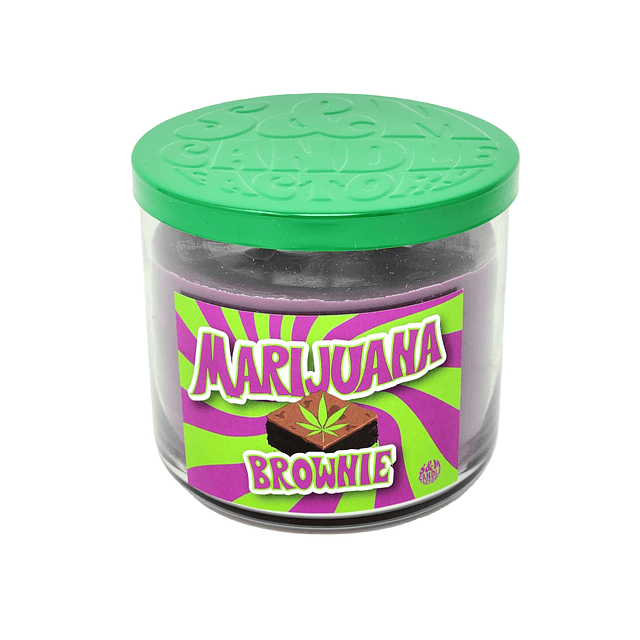 Vela perfumada 4:20 Weed Brownie ~ Vela de soja premium tota