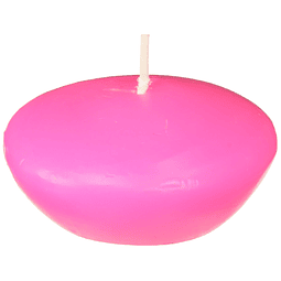 Velas flotantes de 12 piezas 3 pulgadas rosa intenso