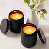 Velas aromáticas de naranja fresca para el hogar velas aromá