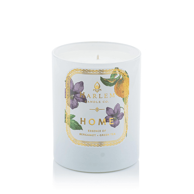 Harlem Candle Company Home Luxury Candle tarro de vidrio bla