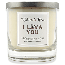 Candle Co. I Lava You Vela perfumada de 11 oz inspirada en l