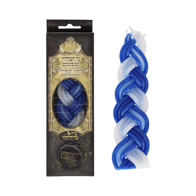 Vela Shalhevet Light Havdalah 100% Kosher Besamim pequeño az