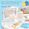 50 Juegos de Velas de Fiesta de Baby Shower Favores para Inv