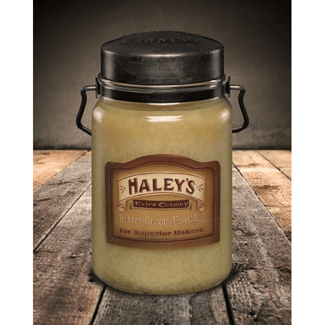 Velas McCalls Glaseado de mantequilla de Haley 26 onzas