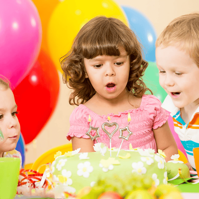 Bokin Juego de velas para tarta de cumpleaños con forma de c