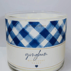 Bath and Body Works NUEVA vela Gingham de 3 mechas 14.5 oz c