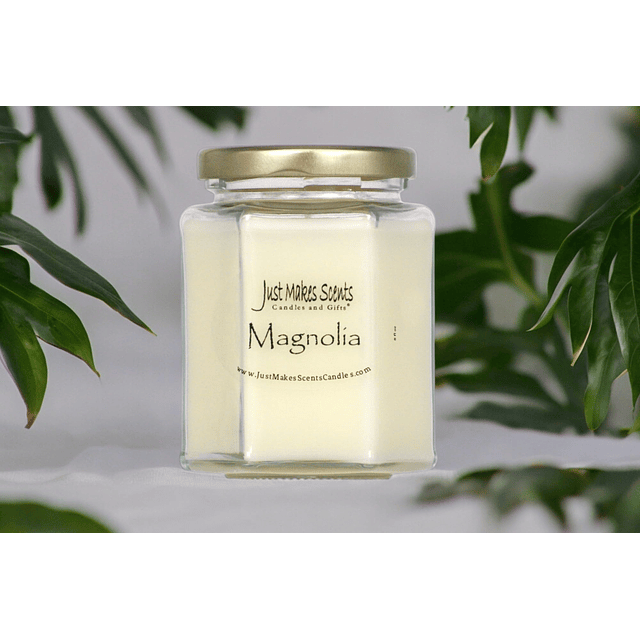 Vela de soja mezclada con aroma a magnolia Fragancia floral