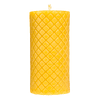 Velas de pilar de diamante Velas de cera de abejas 100% pura