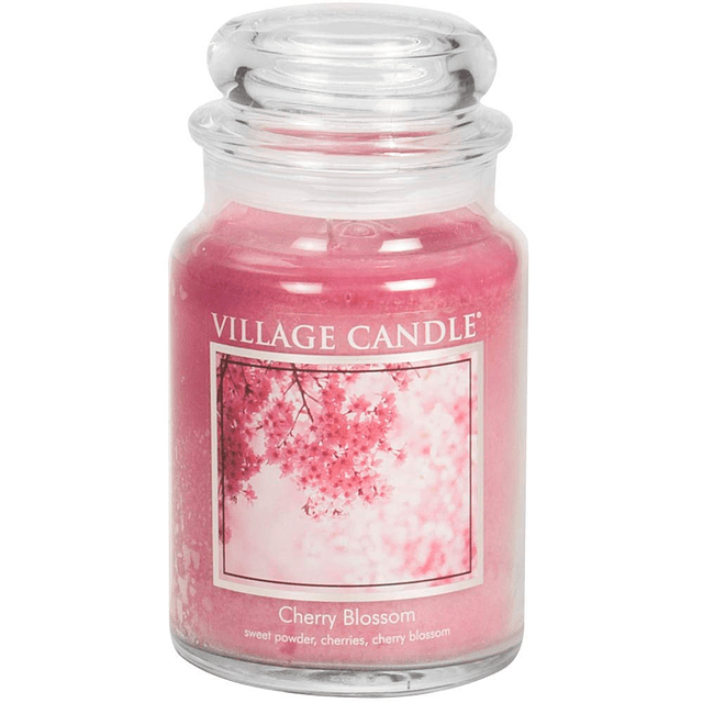 Cherry Blossom Vela perfumada en tarro de vidrio de 26 oz gr