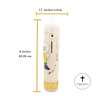 Auténtica vela de primera comunión hecha por artesanos mexic
