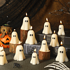 12 velas fantasma de Halloween vela ardiente espeluznante de