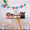 12 piezas de decoración para fiesta de 50 cumpleaños centros