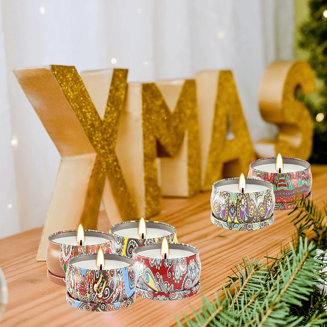 Juego de velas perfumadas de regalo vela de aromaterapia de