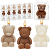 50 Piezas de Velas de Baby Shower con Oso Favores de Baby Sh