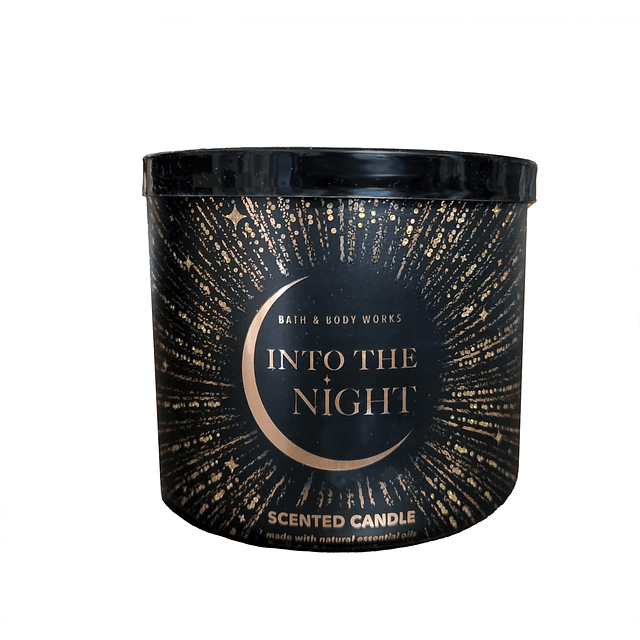 Bath & Body Works Into The Night Candle Velas aromáticas de