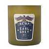 Vela perfumada en tarro Hemp & Earl Grey para hombres 2 mech