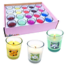 Velas votivas perfumadas en vidrio pequeñas 2 pulgadas 15 ho