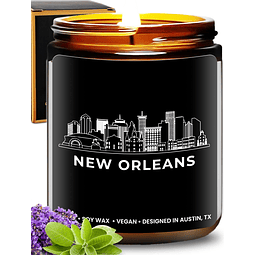 Vela de Nueva Orleans los mejores regalos de Nueva Orleans p