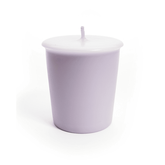 Velas votivas de soja de lavanda inglesa pura perfumadas con