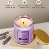 Vela perfumada de lavanda Velas de cera de soja velas para e