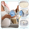 24 Piezas Velas para Baby Shower Favores Velas con Aroma a L