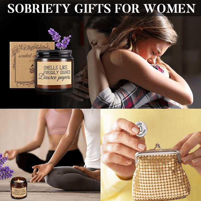 3 velas perfumadas de lavanda de divorcio regalos para mujer