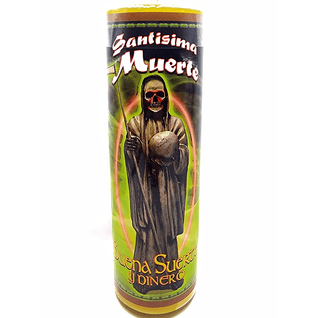 Santa Muerte Vela Amarilla de 7 Días veladoras para la Santa