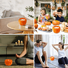 Vela de calabaza vela aromática de otoño con fragancia de ca