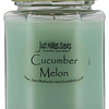 Vela de soja mezclada perfumada con melón y pepino verde