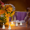 4 velas fantasma de Halloween vela votiva fantasma lindas ve