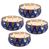 Velas de citronela paquete de 4 56 oz en total velas grandes