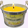 HYOOLA Cubo grande para velas de citronela para exteriores 3