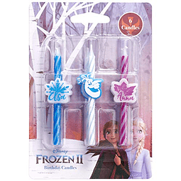 Suministros para velas de pastel de cumpleaños Frozen 2 II