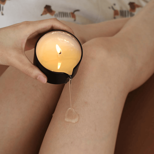 Velas de masaje de baja temperatura para terapia de masaje v