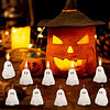 6 velas fantasma de Halloween de 2.0 x 1.6 in velas decorati