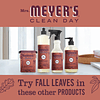 Vela de soja perfumada Mrs. Meyers Clean Day grande aroma a