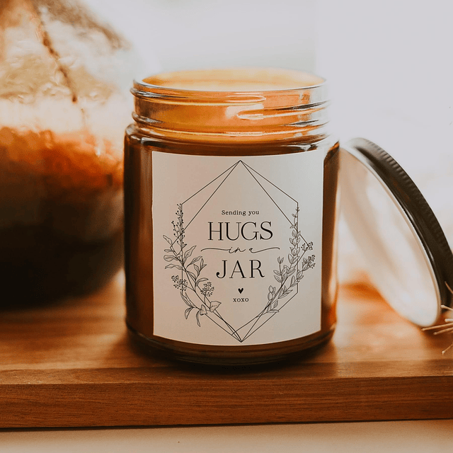 ThreeKin Warm Hugs Velas perfumadas para el hogar cera de so