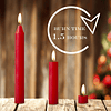 20 velas para árbol de Navidad decoración de carillón de áng