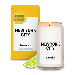 Velas perfumadas para el hogar ciudad de Nueva York Vela en