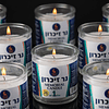 Velas conmemorativas de Yahrzeit de 1 día Vela Yahrzeit para